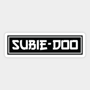 Subaru Impreza WRX STI & BRZ Subie-Doo JDM Car Sticker